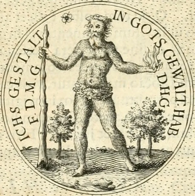 An illustration from Symbola diuina & humana pontificvm, imperatorvm, regvm : accessit breuis & facilis isagoge Iac. Typotii : ex mvsaeo Octavii de Strada civis Romani : tomus primus[-tertius], 1601, leaf 382