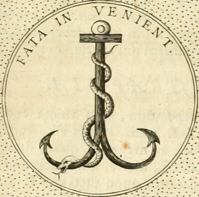 An illustration from Symbola diuina & humana pontificvm, imperatorvm, regvm : accessit breuis & facilis isagoge Iac. Typotii : ex mvsaeo Octavii de Strada civis Romani : tomus primus[-tertius], 1601, leaf 402
