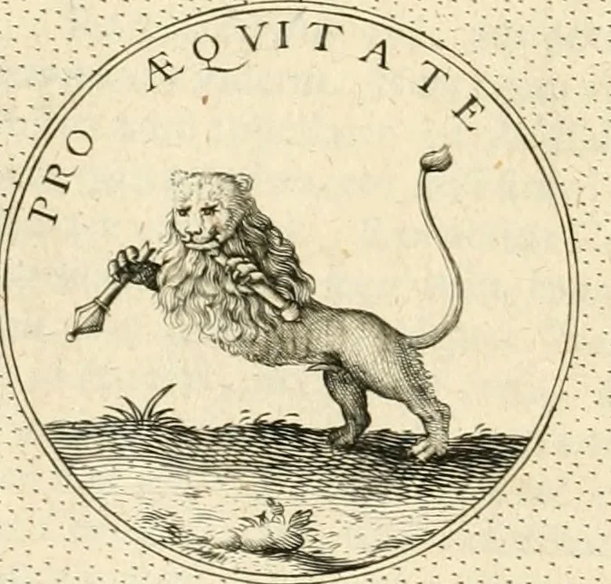 An illustration from Symbola diuina & humana pontificvm, imperatorvm, regvm : accessit breuis & facilis isagoge Iac. Typotii : ex mvsaeo Octavii de Strada civis Romani : tomus primus[-tertius], 1601, leaf 409