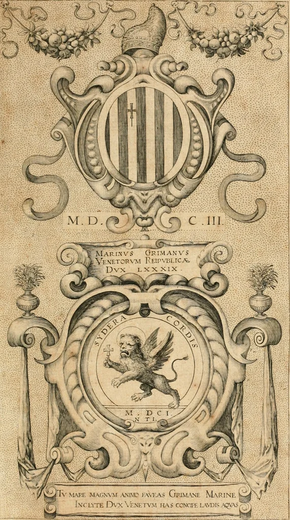 An illustration from Symbola diuina & humana pontificvm, imperatorvm, regvm : accessit breuis & facilis isagoge Iac. Typotii : ex mvsaeo Octavii de Strada civis Romani : tomus primus[-tertius], 1601, leaf 432