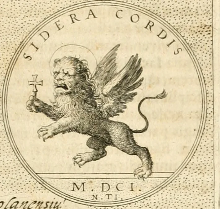 An illustration from Symbola diuina & humana pontificvm, imperatorvm, regvm : accessit breuis & facilis isagoge Iac. Typotii : ex mvsaeo Octavii de Strada civis Romani : tomus primus[-tertius], 1601, leaf 454