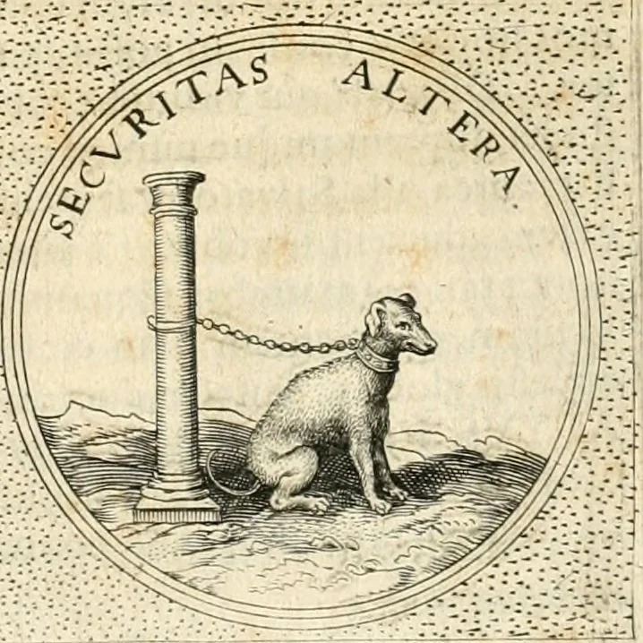 An illustration from Symbola diuina & humana pontificvm, imperatorvm, regvm : accessit breuis & facilis isagoge Iac. Typotii : ex mvsaeo Octavii de Strada civis Romani : tomus primus[-tertius], 1601, leaf 458