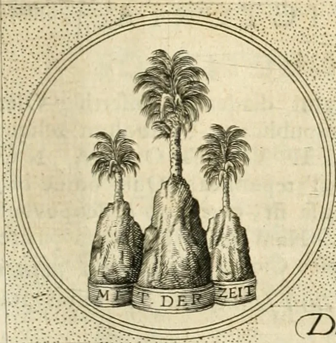 An illustration from Symbola diuina & humana pontificvm, imperatorvm, regvm : accessit breuis & facilis isagoge Iac. Typotii : ex mvsaeo Octavii de Strada civis Romani : tomus primus[-tertius], 1601, leaf 462