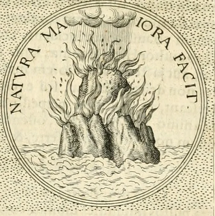 An illustration from Symbola diuina & humana pontificvm, imperatorvm, regvm : accessit breuis & facilis isagoge Iac. Typotii : ex mvsaeo Octavii de Strada civis Romani : tomus primus[-tertius], 1601, leaf 466