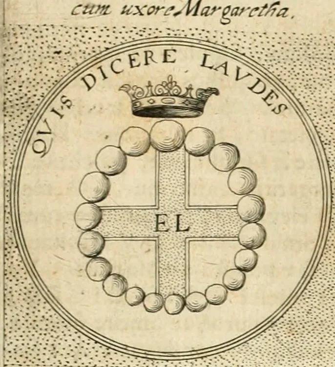 An illustration from Symbola diuina & humana pontificvm, imperatorvm, regvm : accessit breuis & facilis isagoge Iac. Typotii : ex mvsaeo Octavii de Strada civis Romani : tomus primus[-tertius], 1601, leaf 474