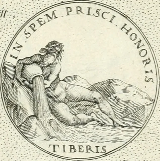 An illustration from Symbola diuina & humana pontificvm, imperatorvm, regvm : accessit breuis & facilis isagoge Iac. Typotii : ex mvsaeo Octavii de Strada civis Romani : tomus primus[-tertius], 1601, leaf 48