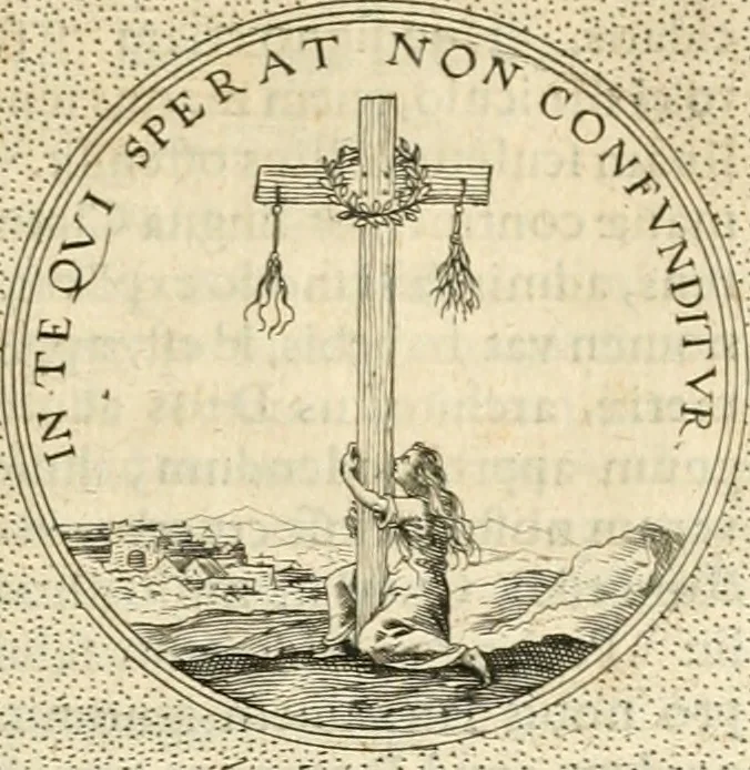 An illustration from Symbola diuina & humana pontificvm, imperatorvm, regvm : accessit breuis & facilis isagoge Iac. Typotii : ex mvsaeo Octavii de Strada civis Romani : tomus primus[-tertius], 1601, leaf 498