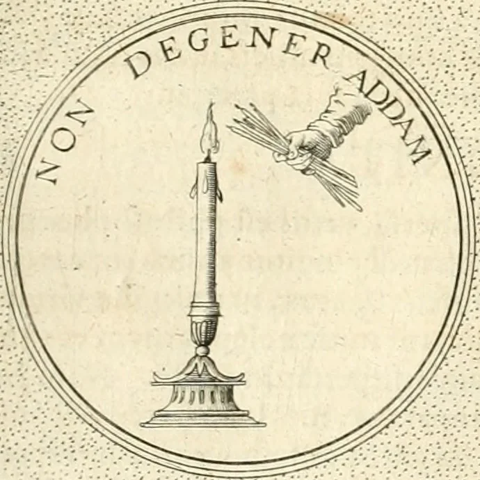 An illustration from Symbola diuina & humana pontificvm, imperatorvm, regvm : accessit breuis & facilis isagoge Iac. Typotii : ex mvsaeo Octavii de Strada civis Romani : tomus primus[-tertius], 1601, leaf 524