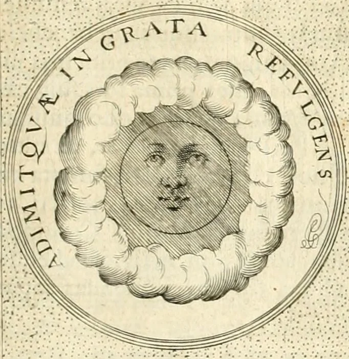 An illustration from Symbola diuina & humana pontificvm, imperatorvm, regvm : accessit breuis & facilis isagoge Iac. Typotii : ex mvsaeo Octavii de Strada civis Romani : tomus primus[-tertius], 1601, leaf 560