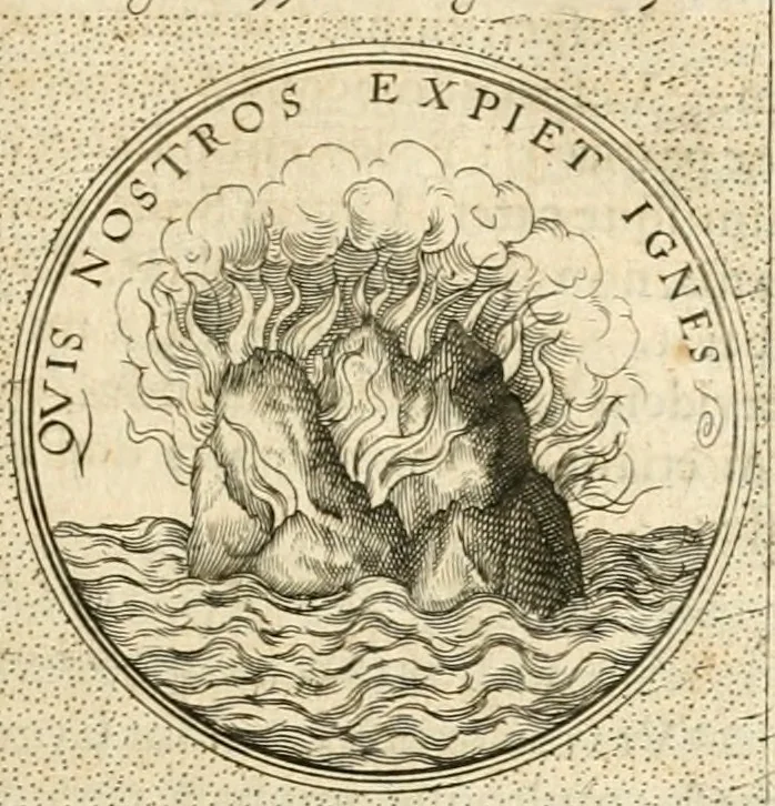 An illustration from Symbola diuina & humana pontificvm, imperatorvm, regvm : accessit breuis & facilis isagoge Iac. Typotii : ex mvsaeo Octavii de Strada civis Romani : tomus primus[-tertius], 1601, leaf 576