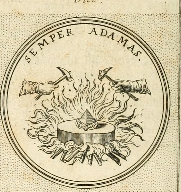 An illustration from Symbola diuina & humana pontificvm, imperatorvm, regvm : accessit breuis & facilis isagoge Iac. Typotii : ex mvsaeo Octavii de Strada civis Romani : tomus primus[-tertius], 1601, leaf 609