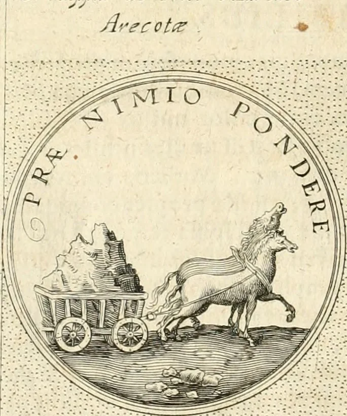 An illustration from Symbola diuina & humana pontificvm, imperatorvm, regvm : accessit breuis & facilis isagoge Iac. Typotii : ex mvsaeo Octavii de Strada civis Romani : tomus primus[-tertius], 1601, leaf 617