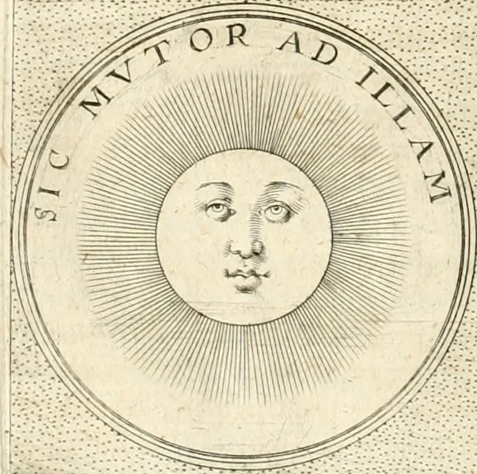 An illustration from Symbola diuina & humana pontificvm, imperatorvm, regvm : accessit breuis & facilis isagoge Iac. Typotii : ex mvsaeo Octavii de Strada civis Romani : tomus primus[-tertius], 1601, leaf 617