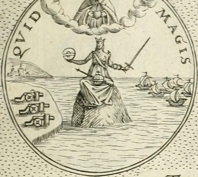 An illustration from Symbola diuina & humana pontificvm, imperatorvm, regvm : accessit breuis & facilis isagoge Iac. Typotii : ex mvsaeo Octavii de Strada civis Romani : tomus primus[-tertius], 1601, leaf 62