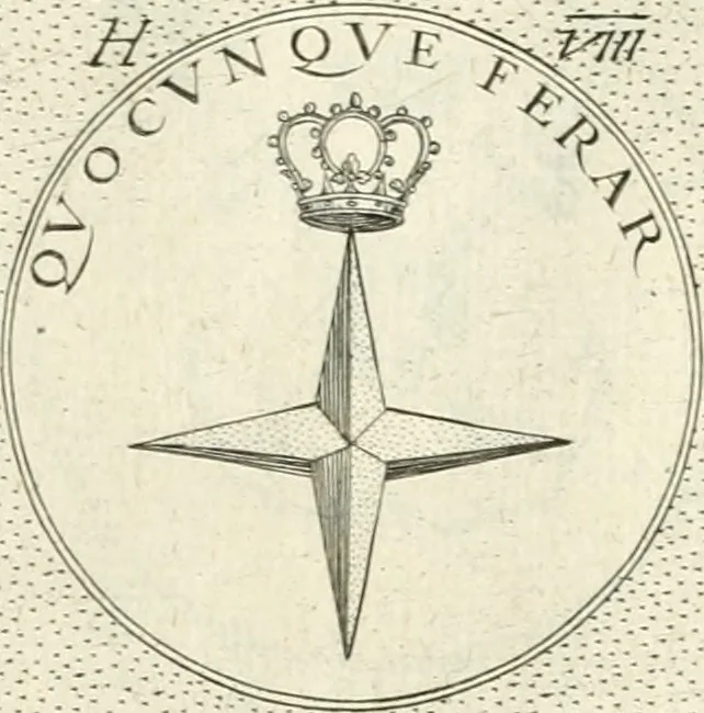 An illustration from Symbola diuina & humana pontificvm, imperatorvm, regvm : accessit breuis & facilis isagoge Iac. Typotii : ex mvsaeo Octavii de Strada civis Romani : tomus primus[-tertius], 1601, leaf 66
