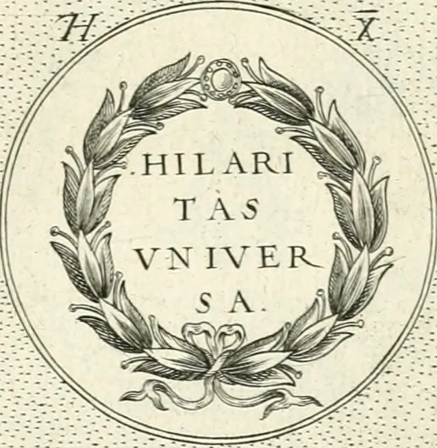 An illustration from Symbola diuina & humana pontificvm, imperatorvm, regvm : accessit breuis & facilis isagoge Iac. Typotii : ex mvsaeo Octavii de Strada civis Romani : tomus primus[-tertius], 1601, leaf 66