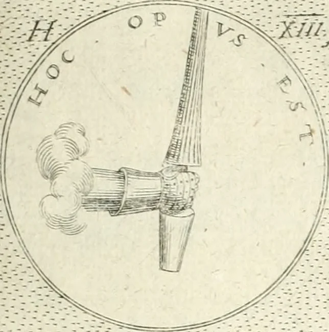 An illustration from Symbola diuina & humana pontificvm, imperatorvm, regvm : accessit breuis & facilis isagoge Iac. Typotii : ex mvsaeo Octavii de Strada civis Romani : tomus primus[-tertius], 1601, leaf 68