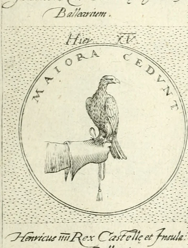 An illustration from Symbola diuina & humana pontificvm, imperatorvm, regvm : accessit breuis & facilis isagoge Iac. Typotii : ex mvsaeo Octavii de Strada civis Romani : tomus primus[-tertius], 1601, leaf 68