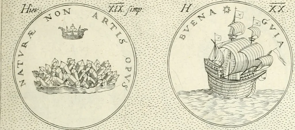 An illustration from Symbola diuina & humana pontificvm, imperatorvm, regvm : accessit breuis & facilis isagoge Iac. Typotii : ex mvsaeo Octavii de Strada civis Romani : tomus primus[-tertius], 1601, leaf 70