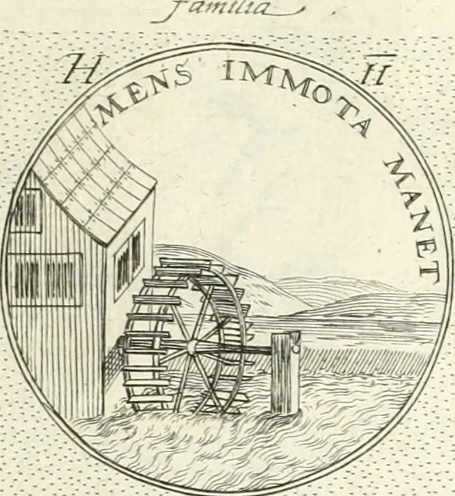 An illustration from Symbola diuina & humana pontificvm, imperatorvm, regvm : accessit breuis & facilis isagoge Iac. Typotii : ex mvsaeo Octavii de Strada civis Romani : tomus primus[-tertius], 1601, leaf 78