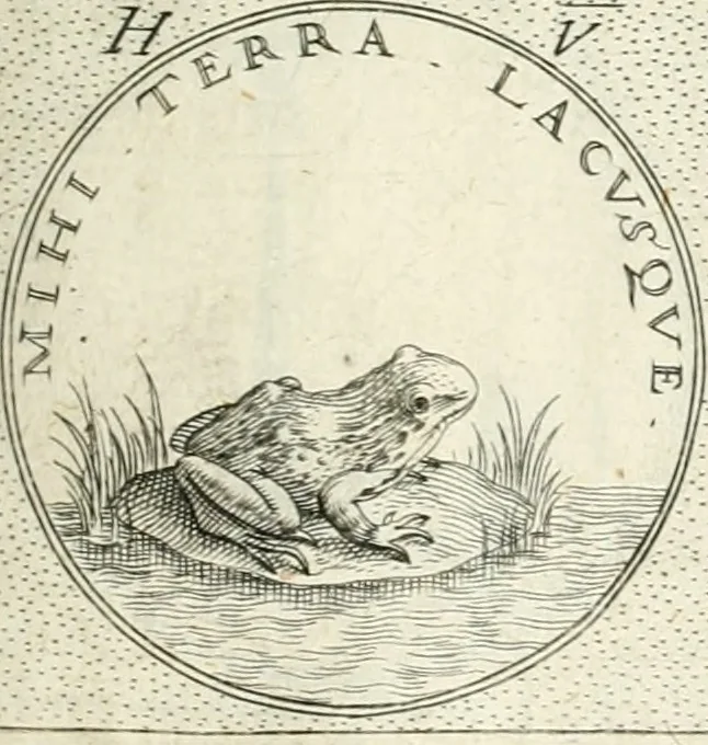 An illustration from Symbola diuina & humana pontificvm, imperatorvm, regvm : accessit breuis & facilis isagoge Iac. Typotii : ex mvsaeo Octavii de Strada civis Romani : tomus primus[-tertius], 1601, leaf 78