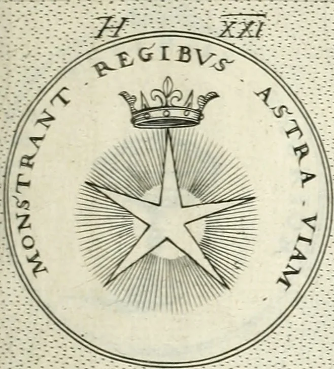 An illustration from Symbola diuina & humana pontificvm, imperatorvm, regvm : accessit breuis & facilis isagoge Iac. Typotii : ex mvsaeo Octavii de Strada civis Romani : tomus primus[-tertius], 1601, leaf 84
