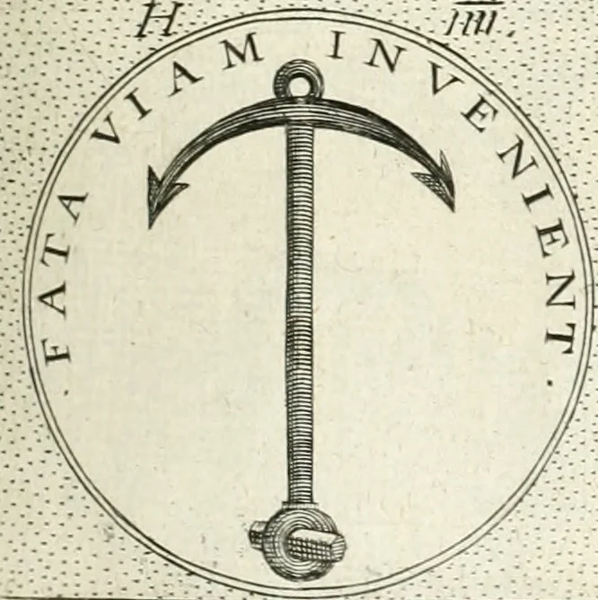 An illustration from Symbola diuina & humana pontificvm, imperatorvm, regvm : accessit breuis & facilis isagoge Iac. Typotii : ex mvsaeo Octavii de Strada civis Romani : tomus primus[-tertius], 1601, leaf 98