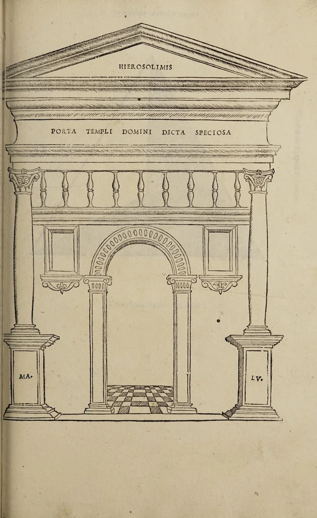 An illustration from Diuina proportione : opera a tutti glingegni perspicaci e curiosi necessaria oue ciascun studioso di philosophia, prospectiua, pictura sculpura, architectura, musica, e altre mathematice, suauissima, sottile, e admirabile doctrina consequira e de lectarasso co[n] varie questione de secretissima scientia, 1509, leaf 193