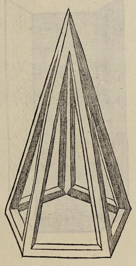 An illustration from Diuina proportione : opera a tutti glingegni perspicaci e curiosi necessaria oue ciascun studioso di philosophia, prospectiua, pictura sculpura, architectura, musica, e altre mathematice, suauissima, sottile, e admirabile doctrina consequira e de lectarasso co[n] varie questione de secretissima scientia, 1509, leaf 297