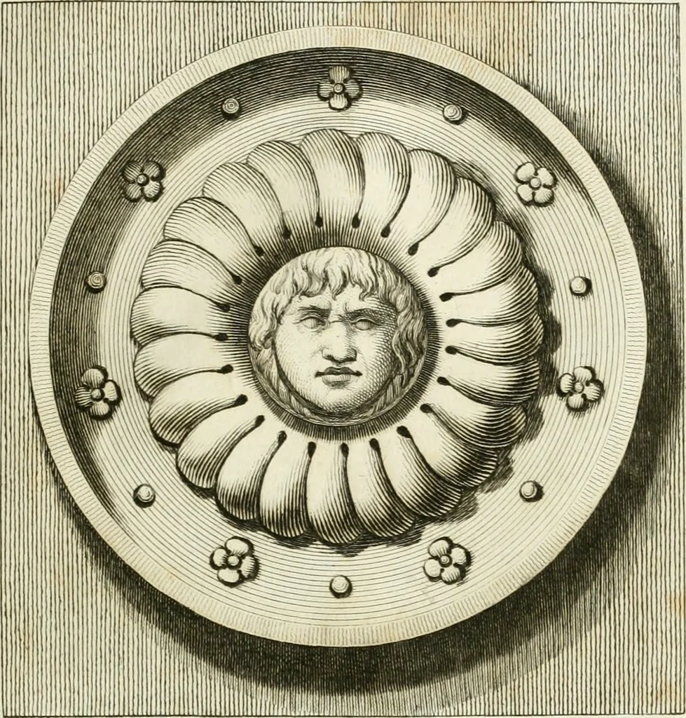 An illustration from Manuale di varj ornamenti tratti dalle fabbriche, e frammenti antichi : per uso, e commodo de' pittori, scultori, architetti, scarpellini, stuccatori, intagliatori di pietre, e legni, argentieri, giojellieri, ricamatori, ebanisti & c., 1781, leaf 100