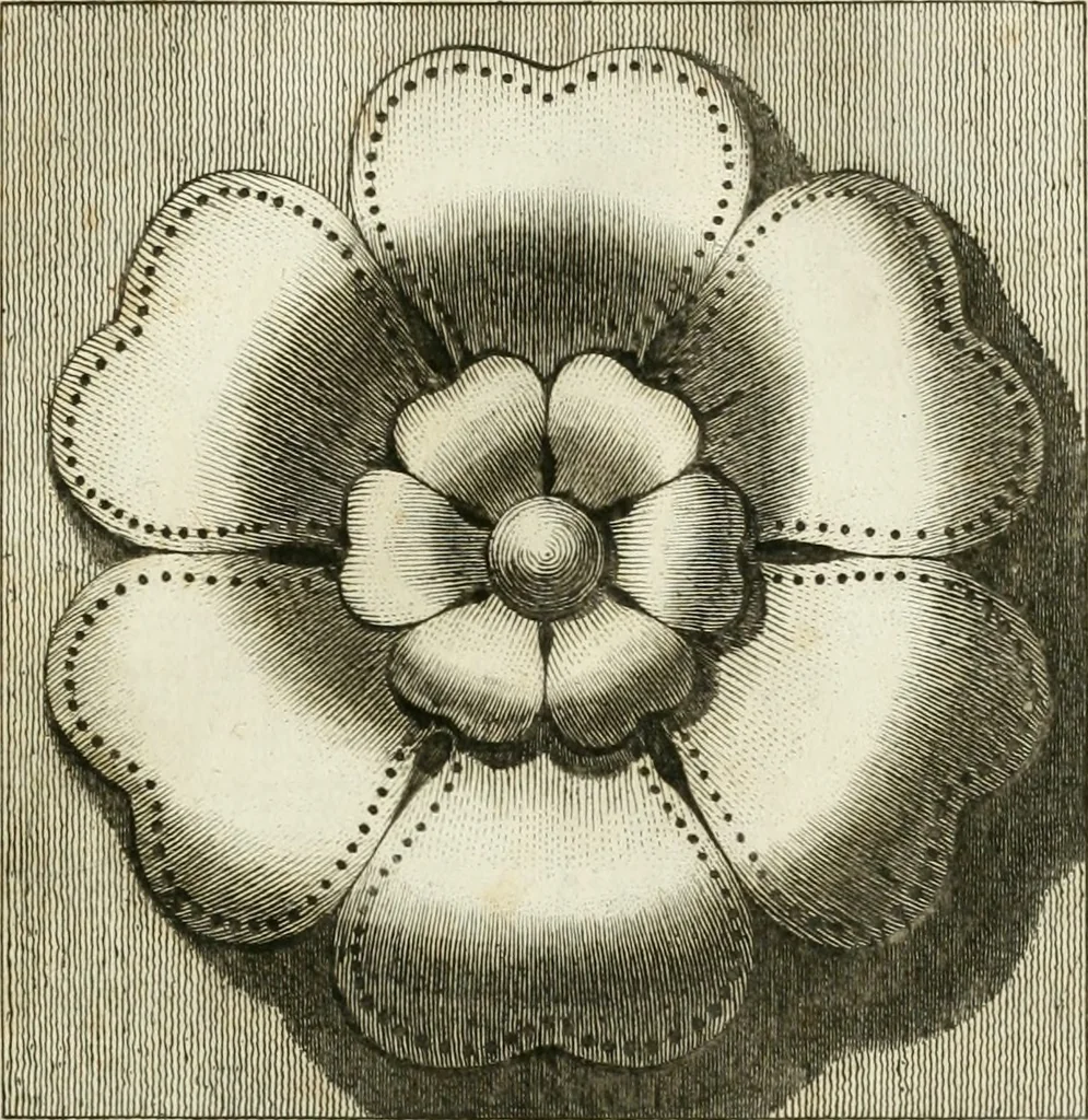 An illustration from Manuale di varj ornamenti tratti dalle fabbriche, e frammenti antichi : per uso, e commodo de' pittori, scultori, architetti, scarpellini, stuccatori, intagliatori di pietre, e legni, argentieri, giojellieri, ricamatori, ebanisti & c., 1781, leaf 58