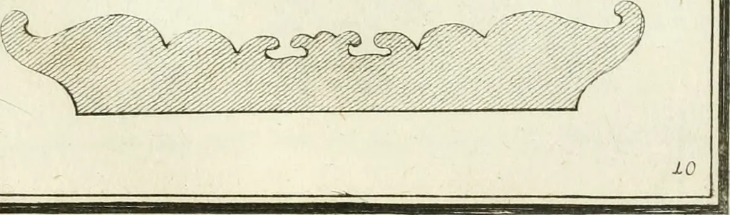 An illustration from Manuale di varj ornamenti tratti dalle fabbriche, e frammenti antichi : per uso, e commodo de' pittori, scultori, architetti, scarpellini, stuccatori, intagliatori di pietre, e legni, argentieri, giojellieri, ricamatori, ebanisti & c., 1781, leaf 28