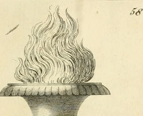 An illustration from Manuale di varj ornamenti tratti dalle fabbriche, e frammenti antichi : per uso, e commodo de' pittori, scultori, architetti, scarpellini, stuccatori, intagliatori di pietre, e legni, argentieri, giojellieri, ricamatori, ebanisti & c., 1781, leaf 130