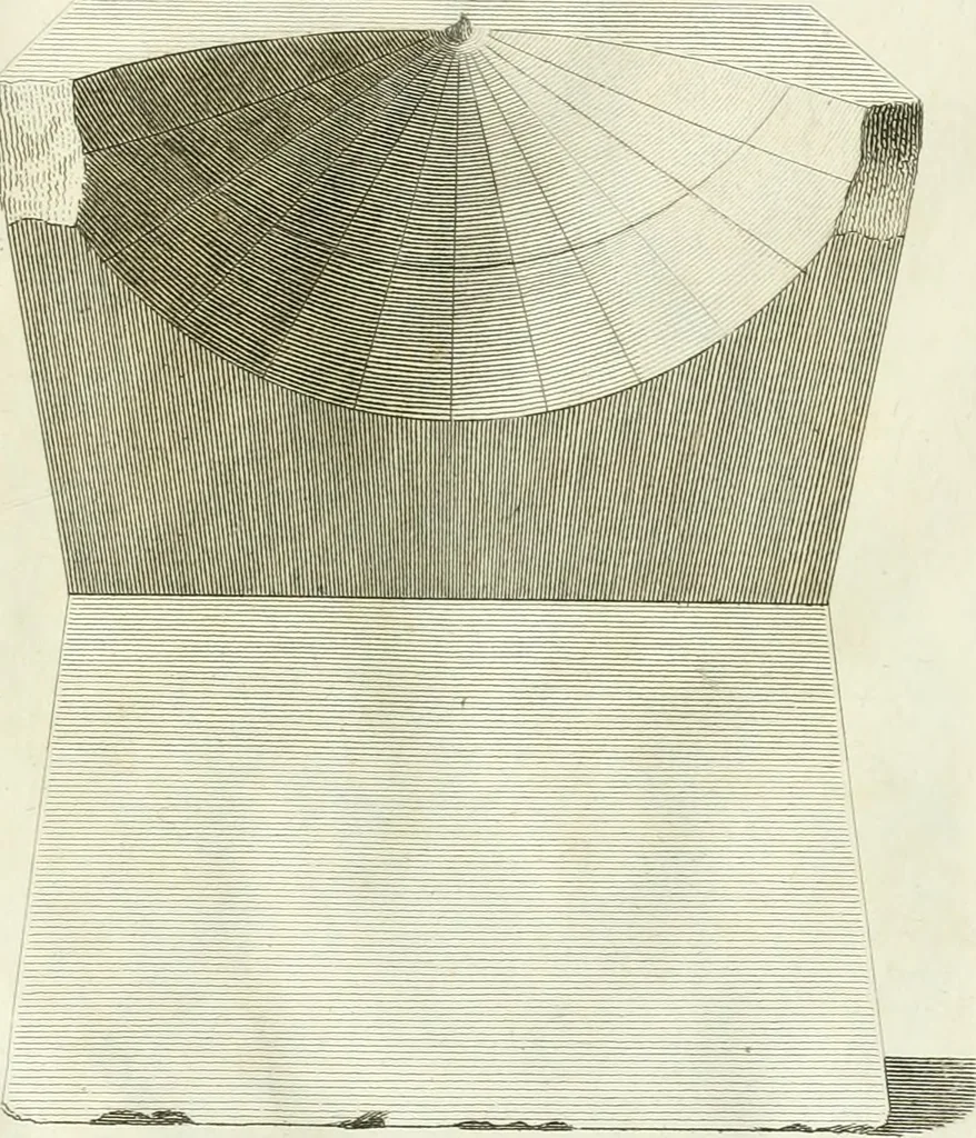 An illustration from Manuale di varj ornamenti tratti dalle fabbriche, e frammenti antichi : per uso, e commodo de' pittori, scultori, architetti, scarpellini, stuccatori, intagliatori di pietre, e legni, argentieri, giojellieri, ricamatori, ebanisti & c., 1781, leaf 102