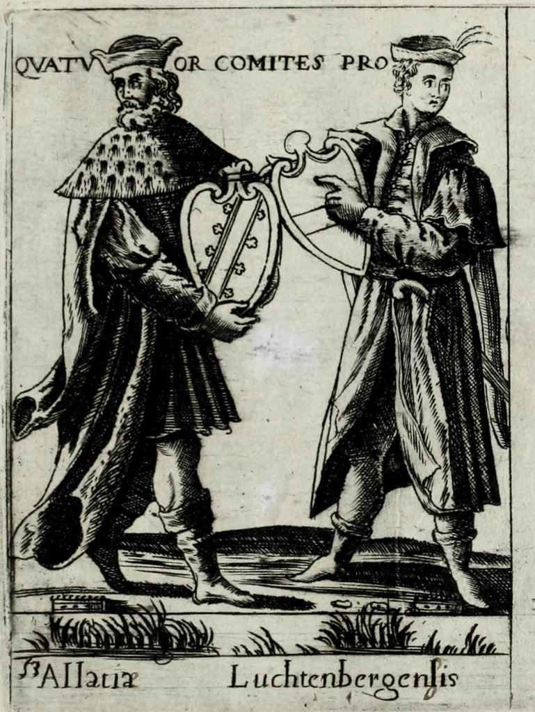 An illustration from [Diversarv[m] nationvm habitvs], 1590, leaf 13