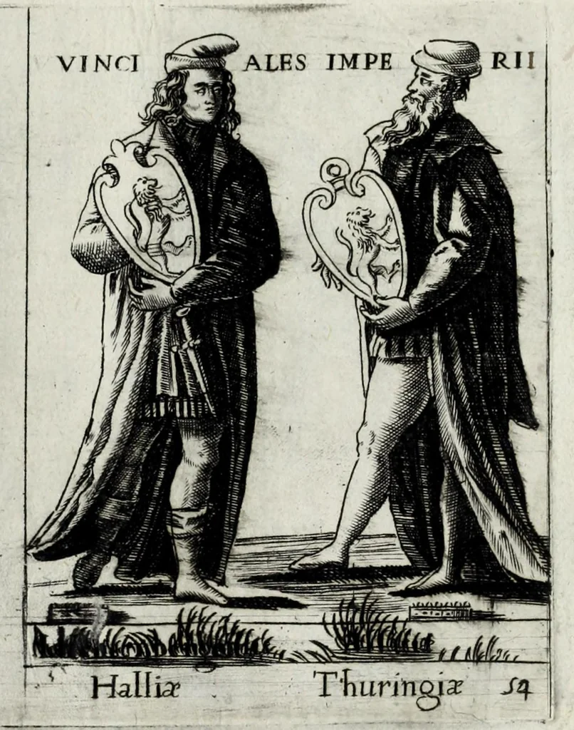 An illustration from [Diversarv[m] nationvm habitvs], 1590, leaf 13