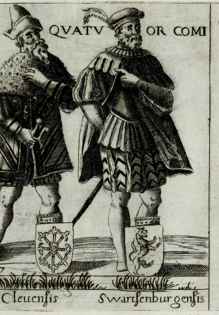 An illustration from [Diversarv[m] nationvm habitvs], 1590, leaf 17