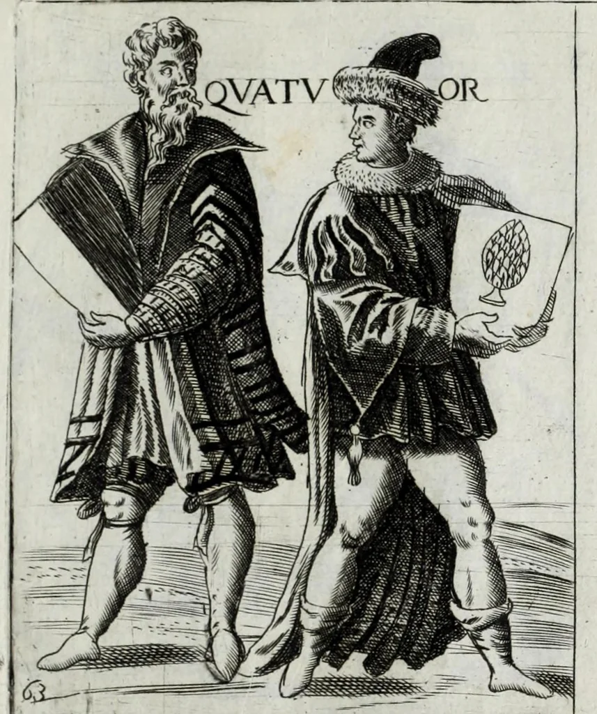 An illustration from [Diversarv[m] nationvm habitvs], 1590, leaf 23