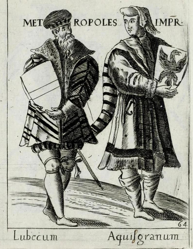 An illustration from [Diversarv[m] nationvm habitvs], 1590, leaf 23