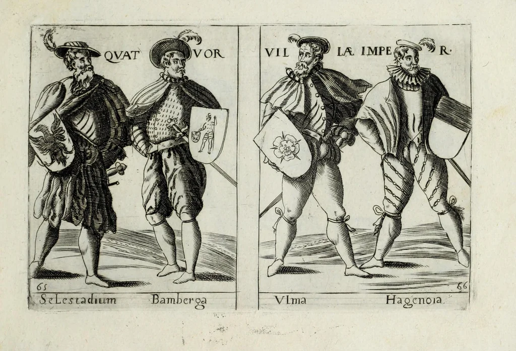 An illustration from [Diversarv[m] nationvm habitvs], 1590, leaf 25