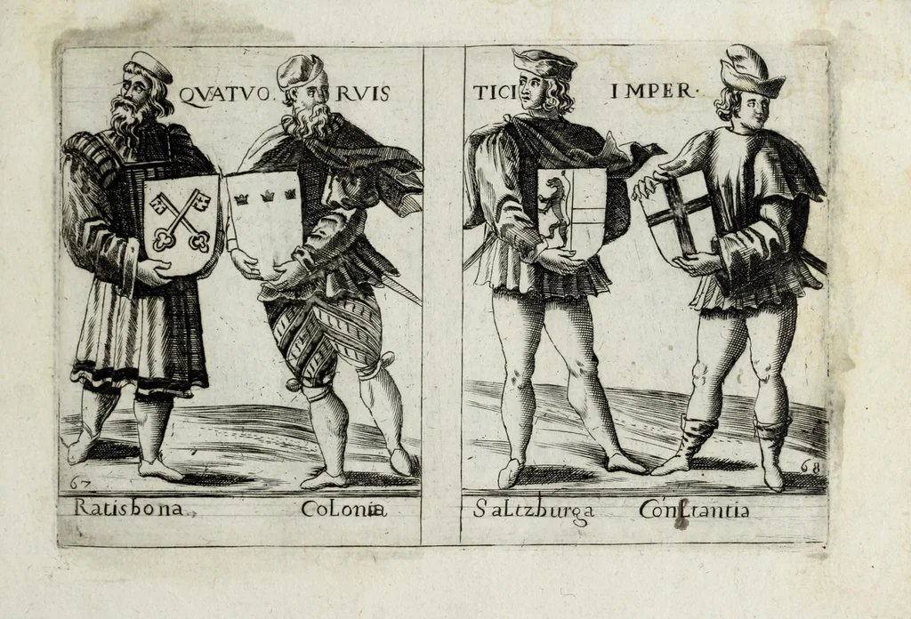An illustration from [Diversarv[m] nationvm habitvs], 1590, leaf 27