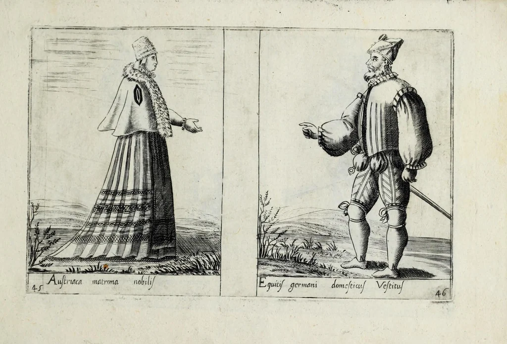An illustration from [Diversarv[m] nationvm habitvs], 1590, leaf 29