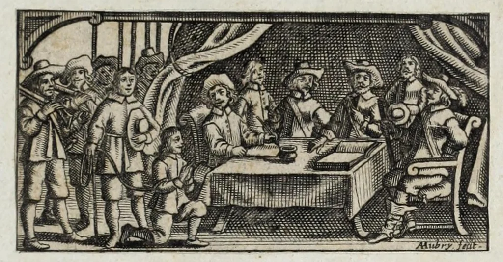An illustration from [Diversarv[m] nationvm habitvs], 1590, leaf 85