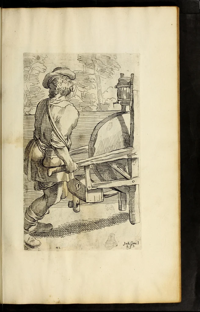 An illustration from Diverse figure al nvmero di ottanta, 1646, leaf 133