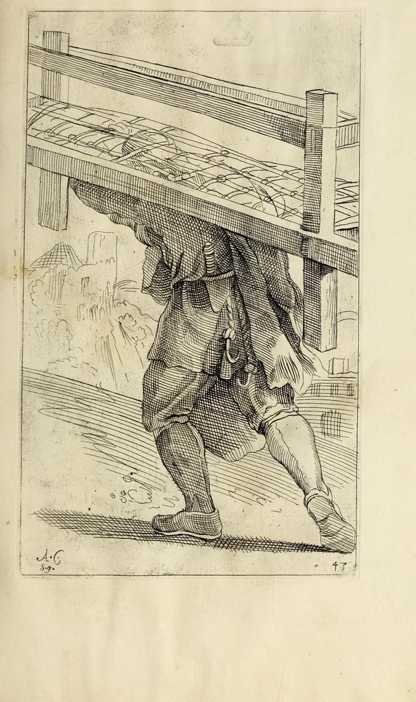 An illustration from Diverse figure al nvmero di ottanta, 1646, leaf 135