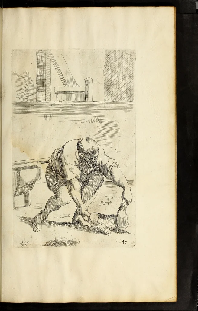 An illustration from Diverse figure al nvmero di ottanta, 1646, leaf 147