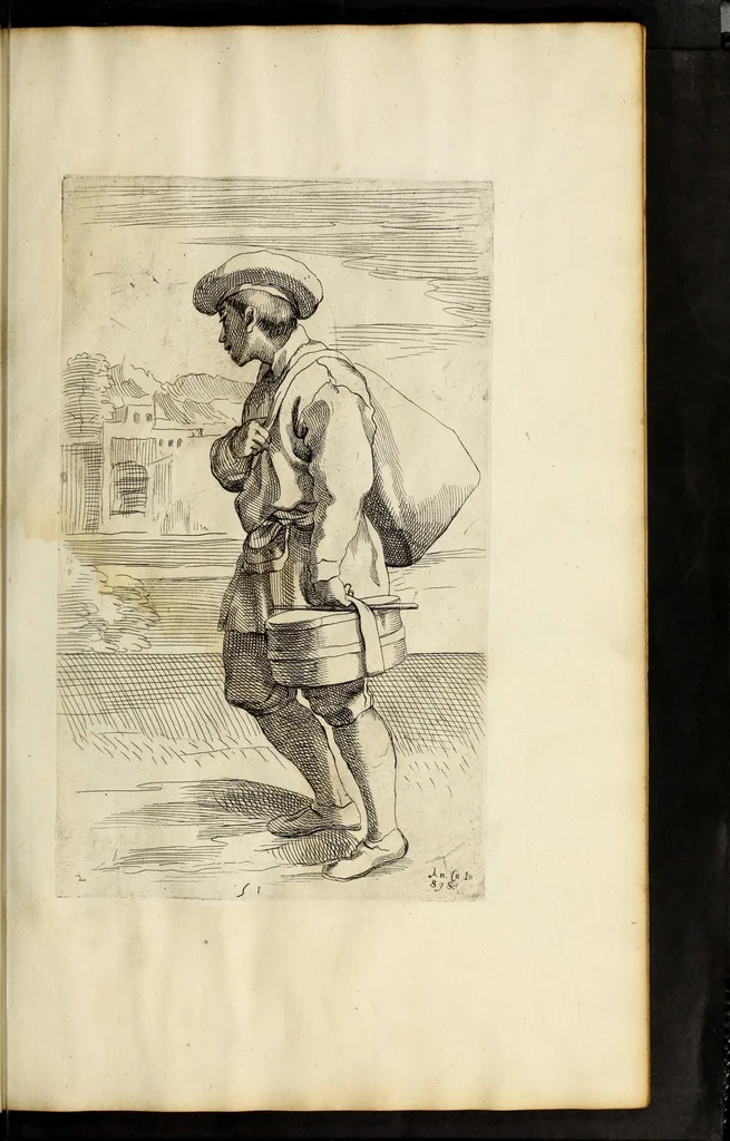An illustration from Diverse figure al nvmero di ottanta, 1646, leaf 151