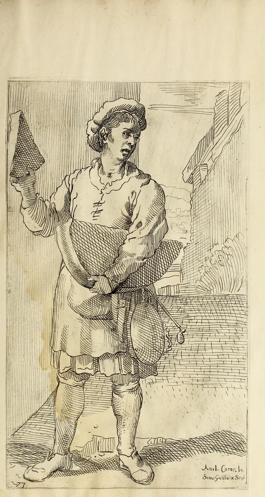 An illustration from Diverse figure al nvmero di ottanta, 1646, leaf 195