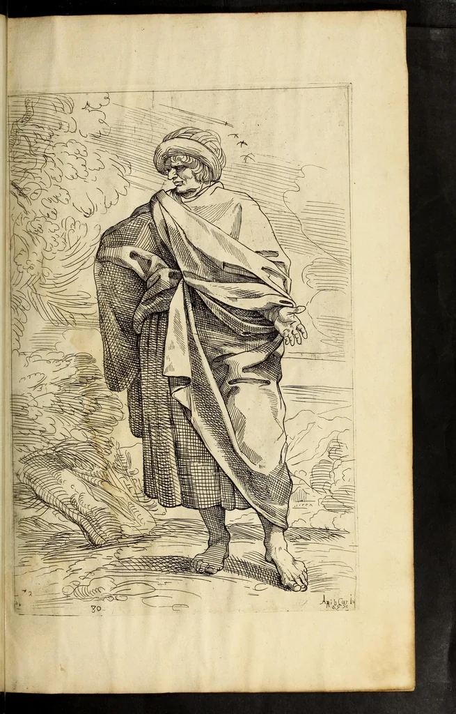 An illustration from Diverse figure al nvmero di ottanta, 1646, leaf 207