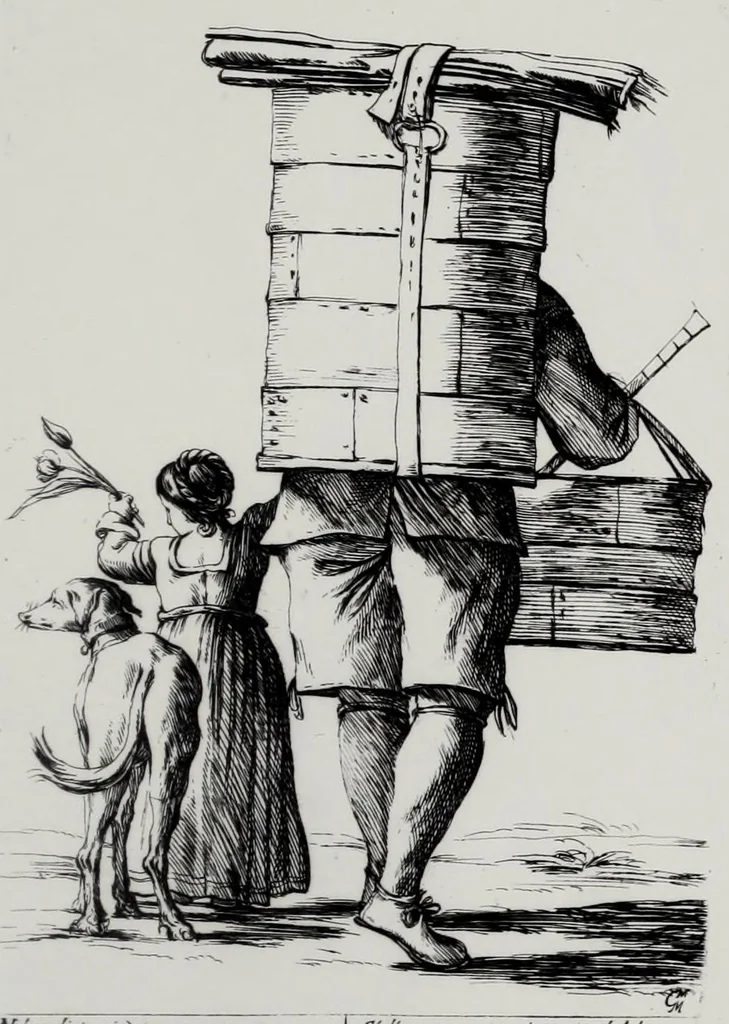 An illustration from Diverse figure al nvmero di ottanta, 1646, leaf 23
